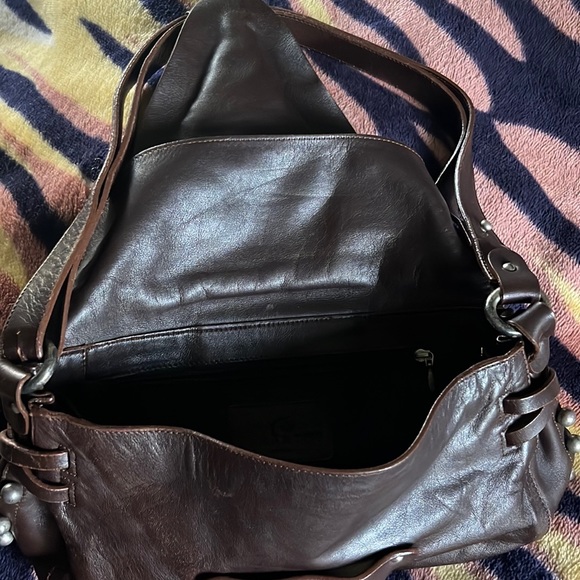 Cow hide leather purse - Picture 3 of 4